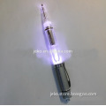 LED light tip ball pen metal ball pen with customized logo printing